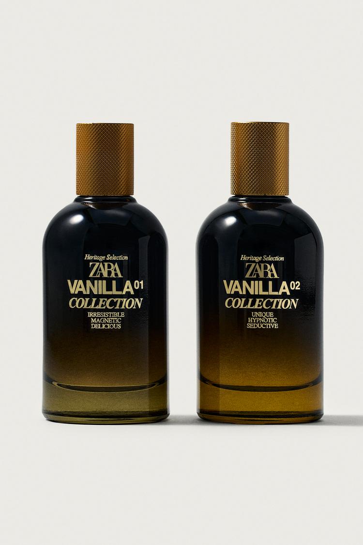 Zara VANILLA COLLECTION 01 + 02: EDP 2X100 ML